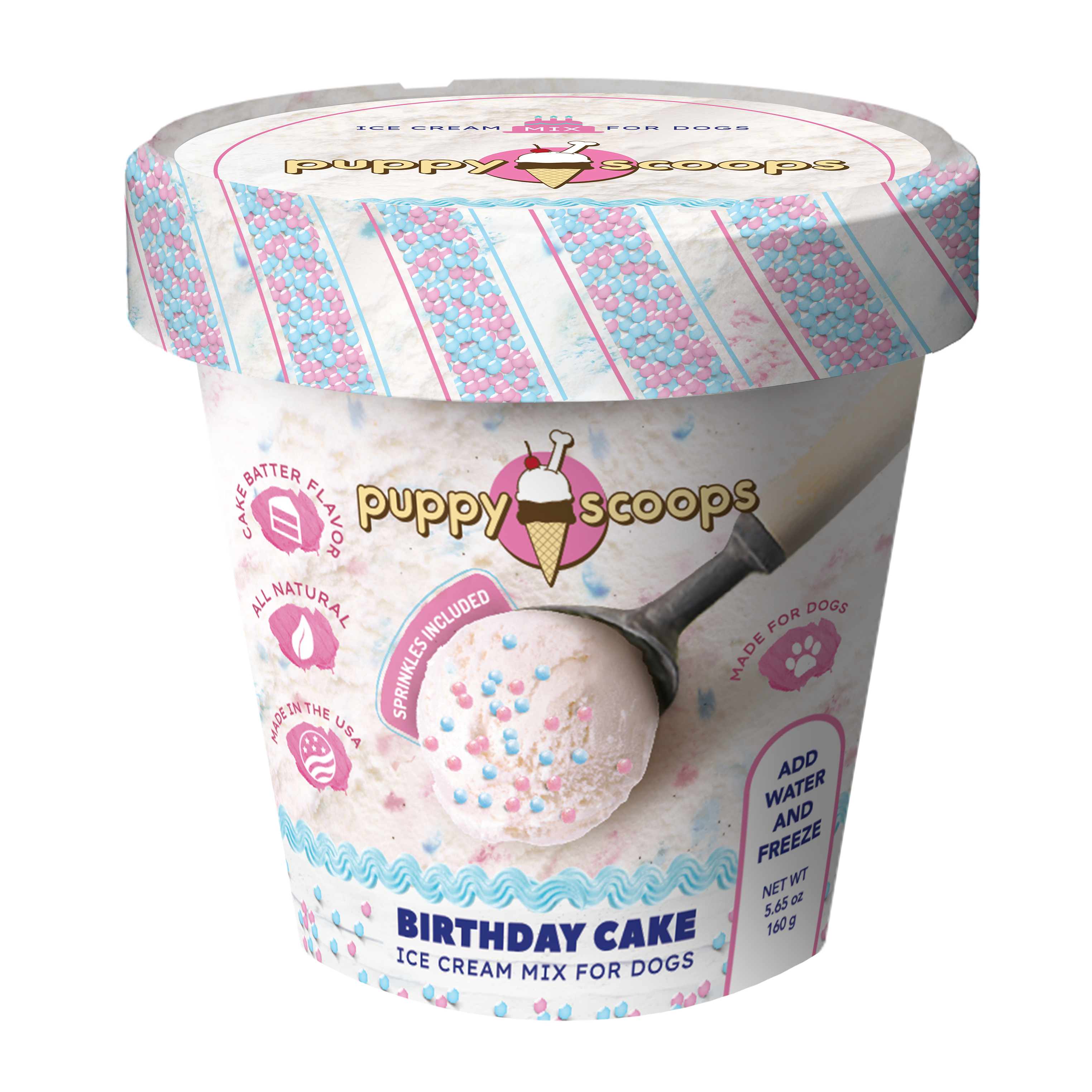 Puppy Cake LLC - Puppy Scoops Ice Cream Mix for Dogs: Maple Bacon / 4.65 oz